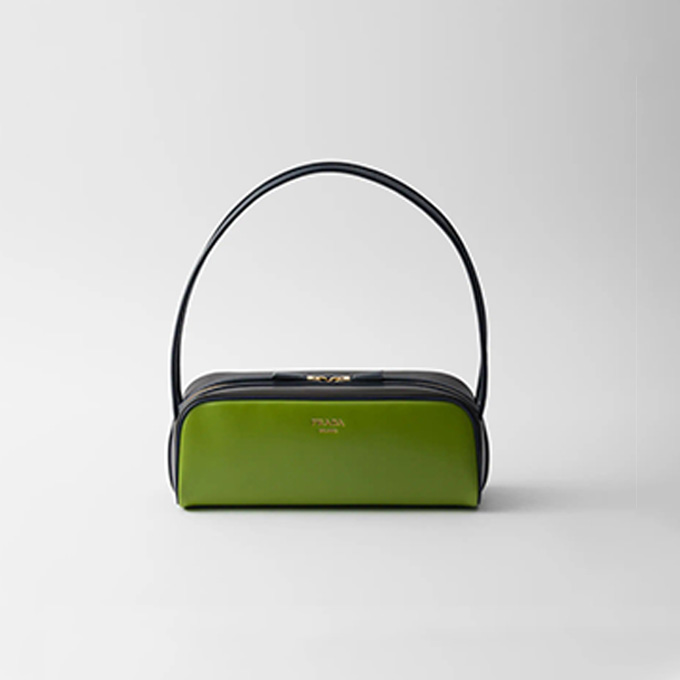 prada swing smooth leather shoulder bag #1bc249